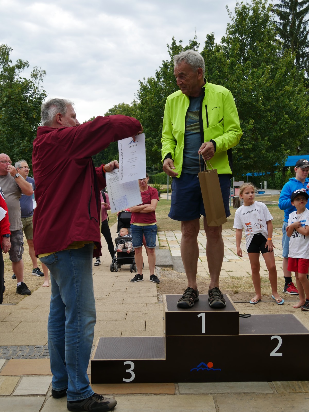 Ältester Teilnehmer: Franz Schöps