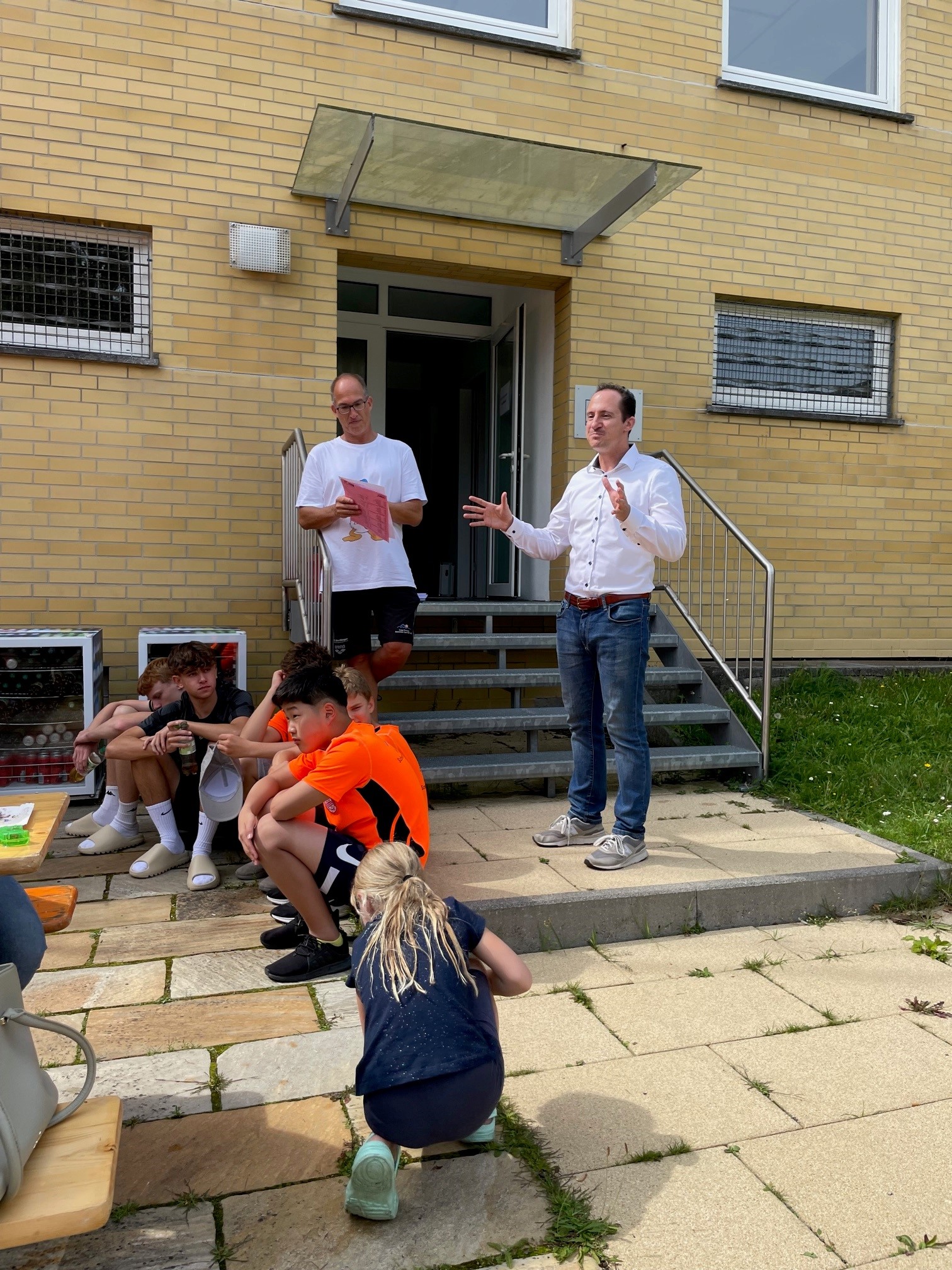 Frank Bender und Erster Stadtrat Felix Fischer