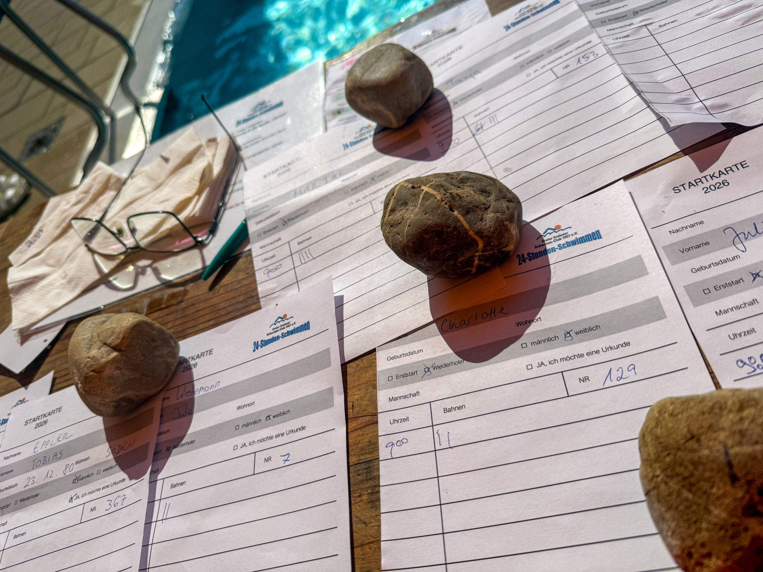 24-Stunden-Schwimmen des ESSC trotzt der Hitze